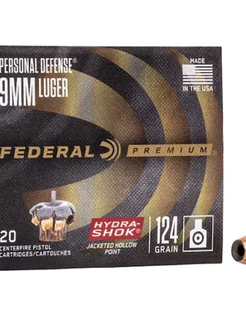 federal 9mm luger 124 grain
