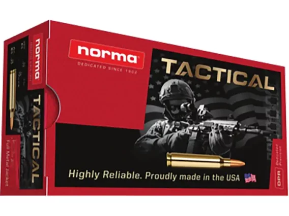 Norma Tactical Ammunition 7.62x39mm 124 Grain Full Metal Jacket - 30 ...