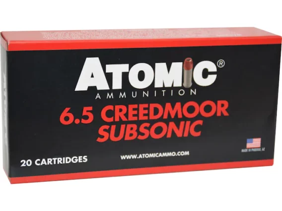6.5 creedmoor subsonic ammo